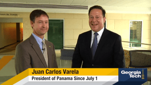 A Friendly Look at the new President of Panama – Georgia Tech Grad
