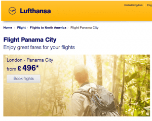 Europe! Panama to Invest $4.2 million with Lufthansa Airline to Promote Panama