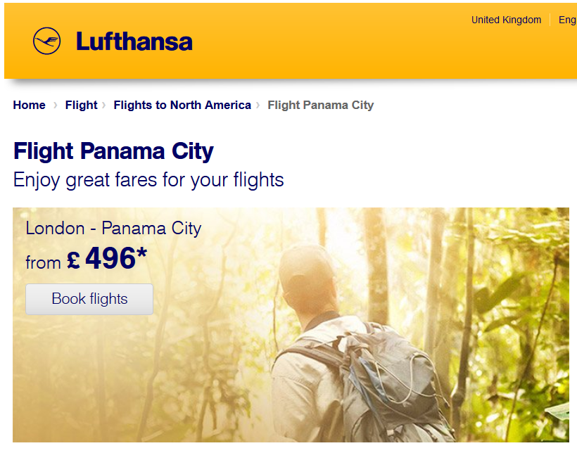 Lufthansa Panama
