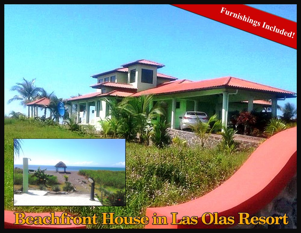 Panama Beach Houses Archives Boquete Real Estate Property Panama Beach Life Awaits Beachfront House For In Las Olas Resort Community La Barqueta Chiriquà Furnishings Included Two Master Bedrooms