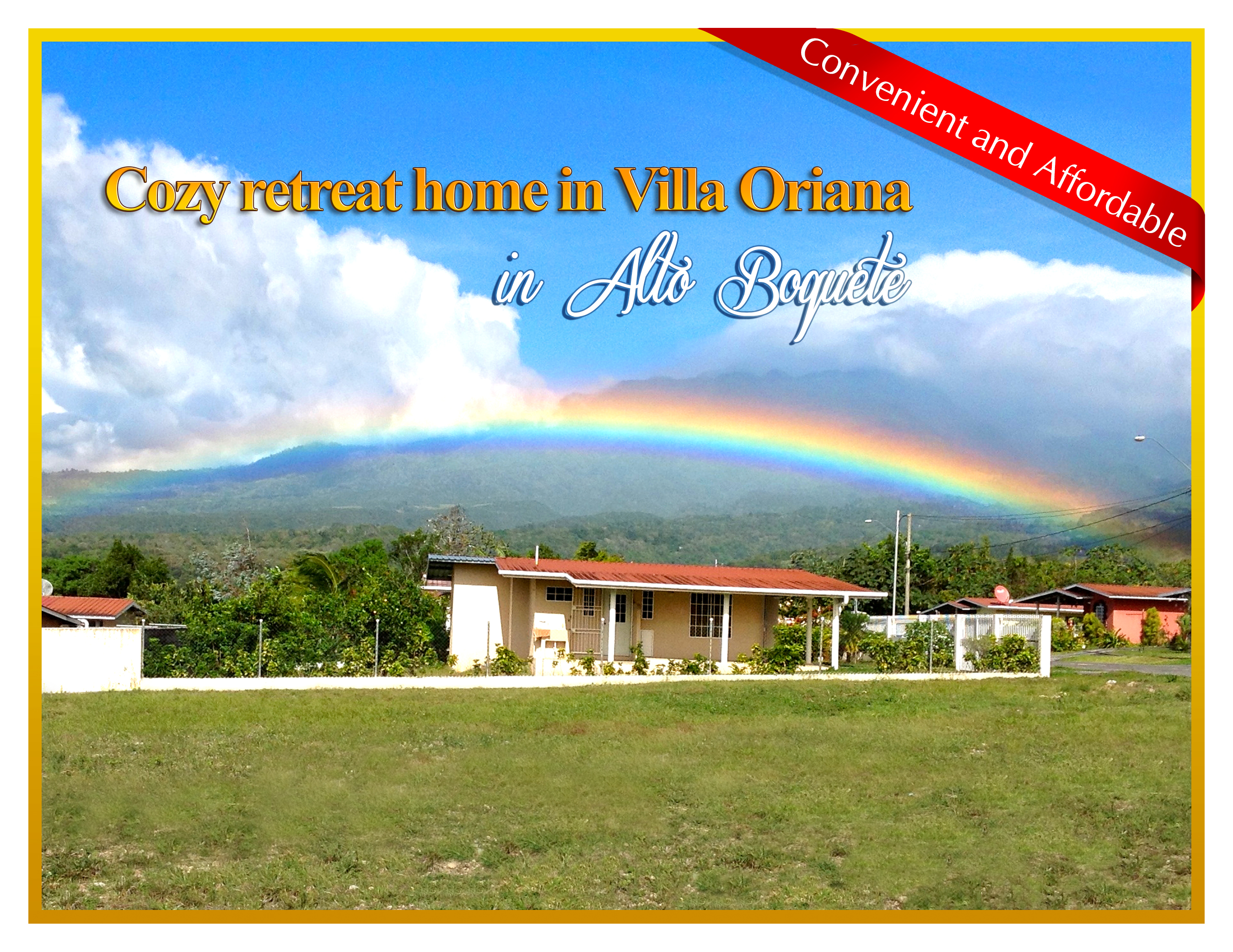 Sold by Casa Solution – Cozy Retreat Home in Alto Boquete, Boquete for Sale
