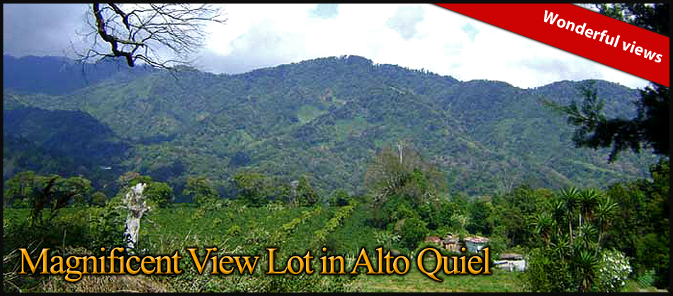 Sold by Casa Solution – Magnificent View Lot in Alto Quiel