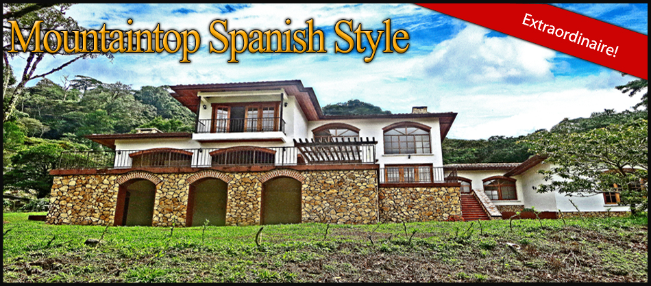 Sold by Casa Solution – Mountaintop Home Extraordinaire in Jaramillo, Boquete
