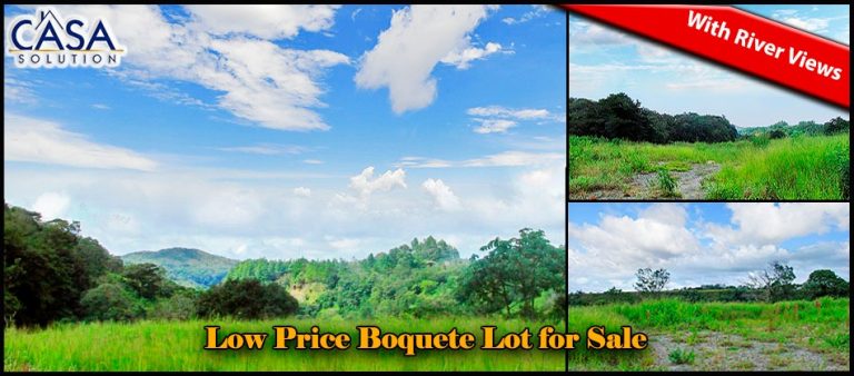 Sold by Casa Solution – Low Price Boquete Lot for Sale with River Views – A Full Acre – Lote de Bajo Precio en Boquete a la Venta con Vistas al Río – Un Acre Completo