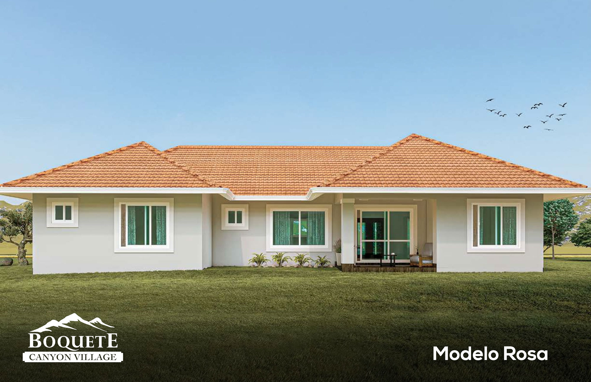 3Bedroom Rosa C Model Home for Sale with Service Bedroom and Bathroom