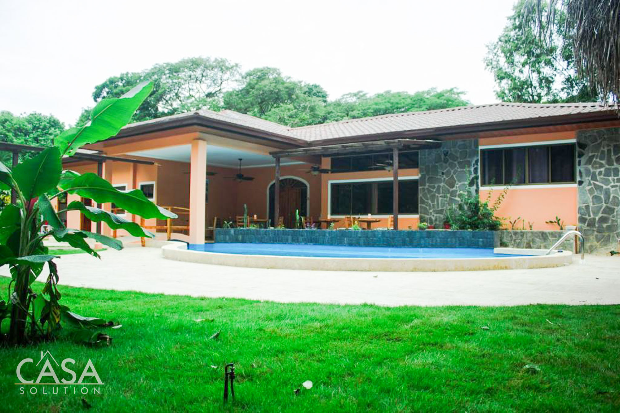 Boutique hotel for Sale in David, Chiriqui. with pool & local artisan furnishings