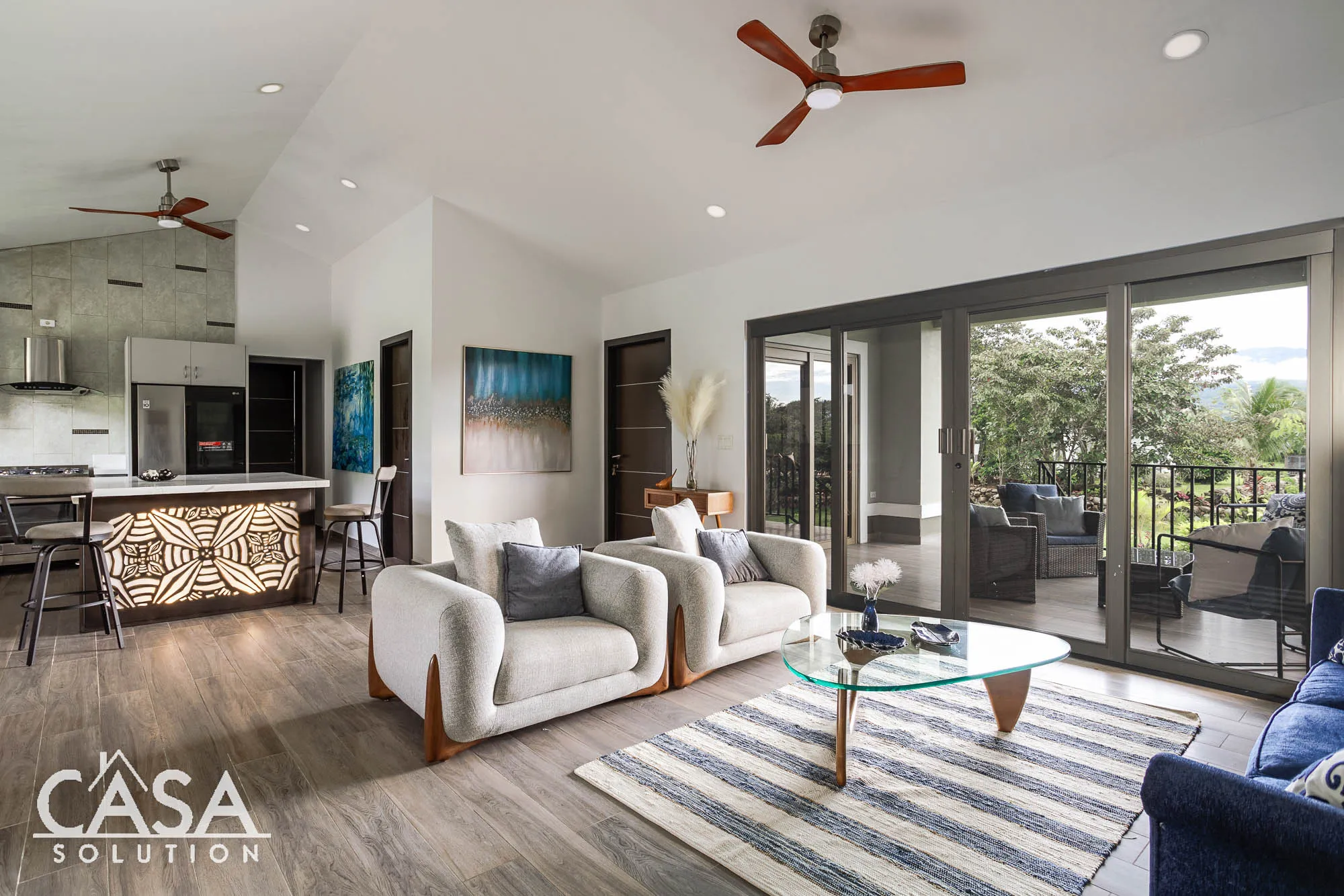 Sold by Casa Solution! 3-Bedroom Boquete Canyon Village Home with Bonus Rooms & Mountain Views For Sale in Boquete, Chiriqui