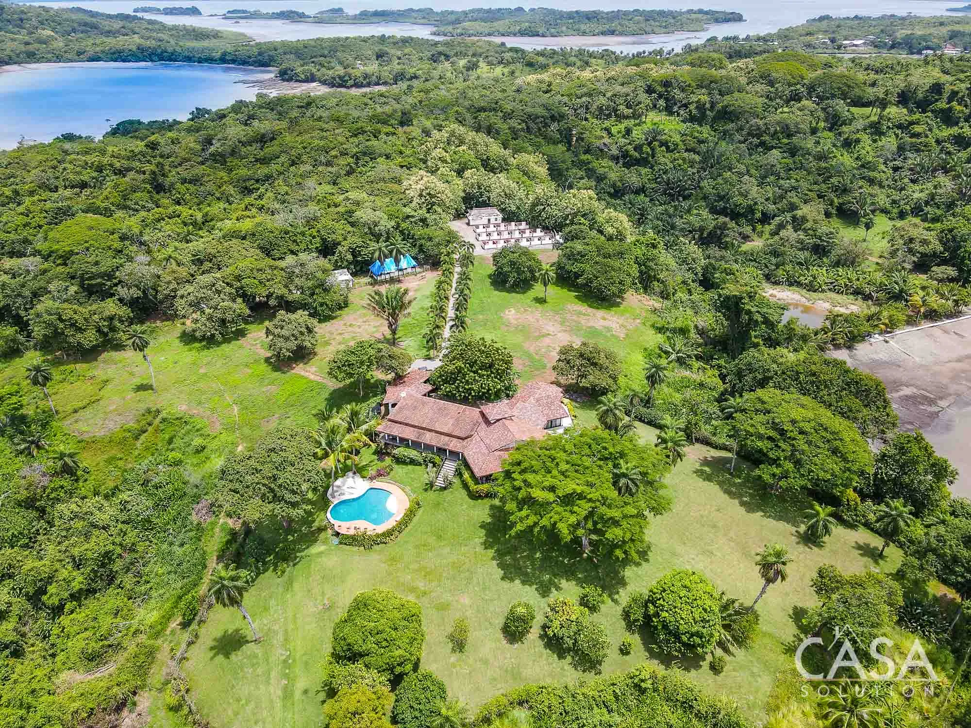 Oceanfront Estate in Boca Brava, Boca Chica with 6 bedrooms, Pool, Terrace, and Stunning Sea Views