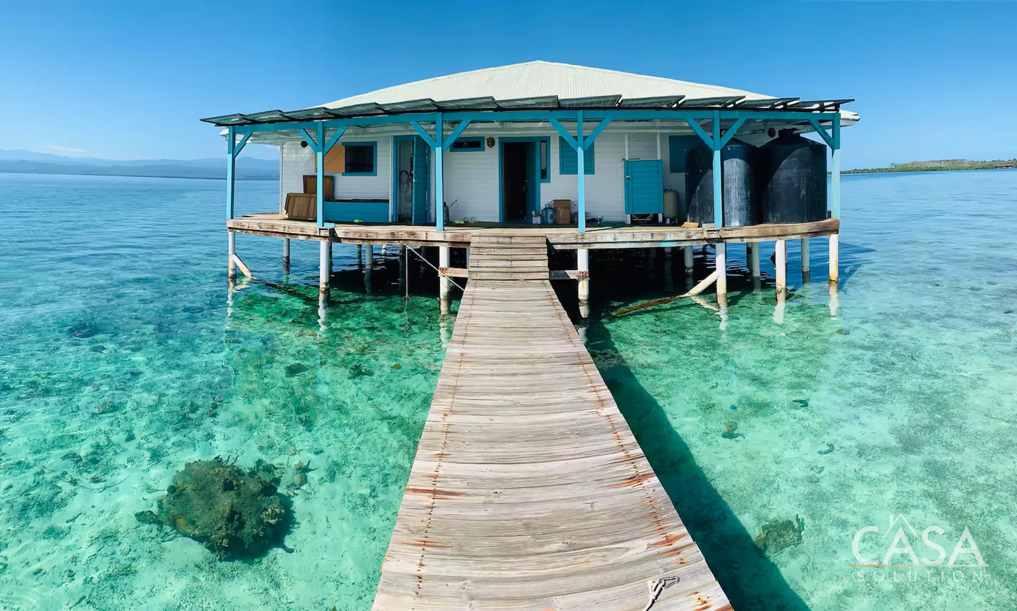 Caribbean Home with Lagoon Views, Spacious Layout, and Expansion Potential For Sale in Isla Colon Bocas del Toro