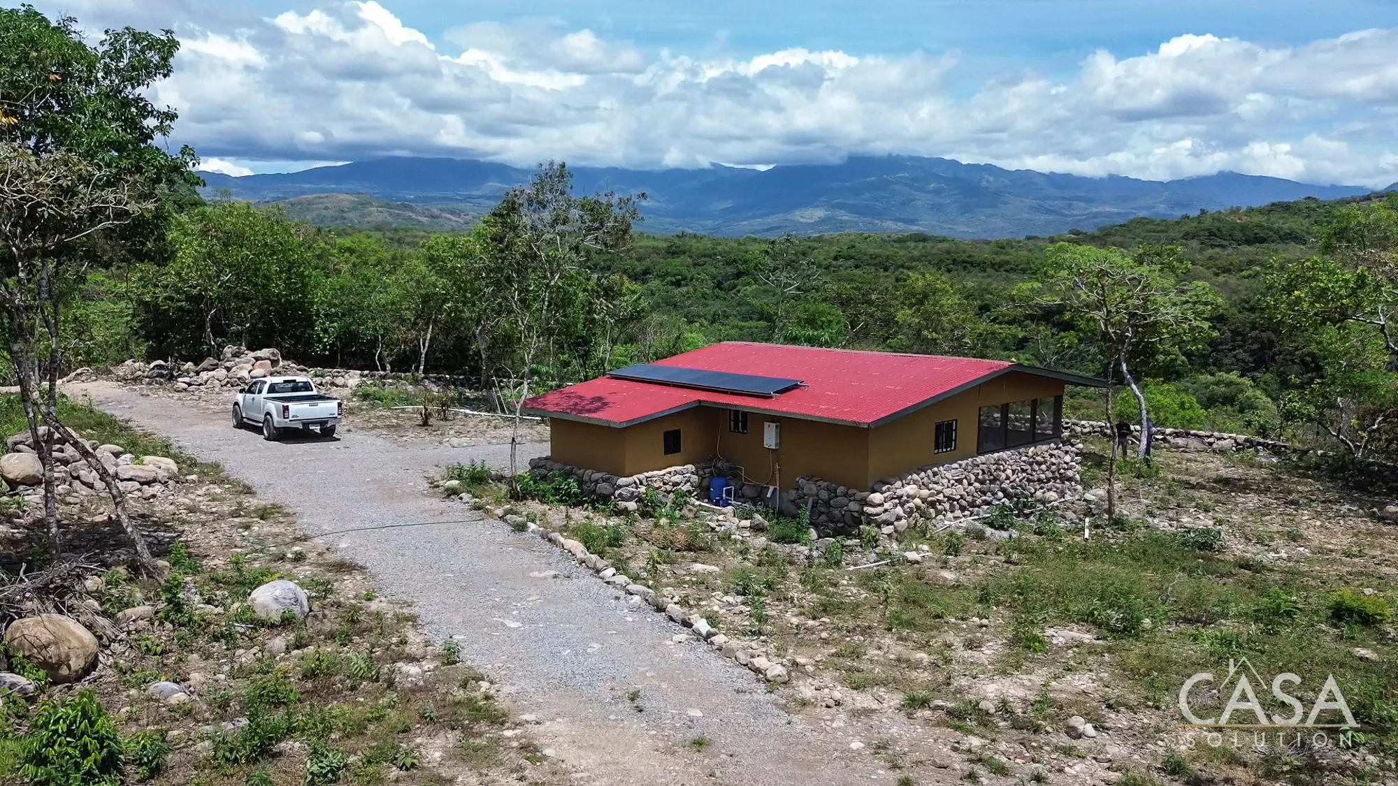 12.43 Hectares Farm with Riverfront & Development Potential for Sale in Gualaca, Chiriqui. Main house, Guest Cottage, and Agricultural Potential