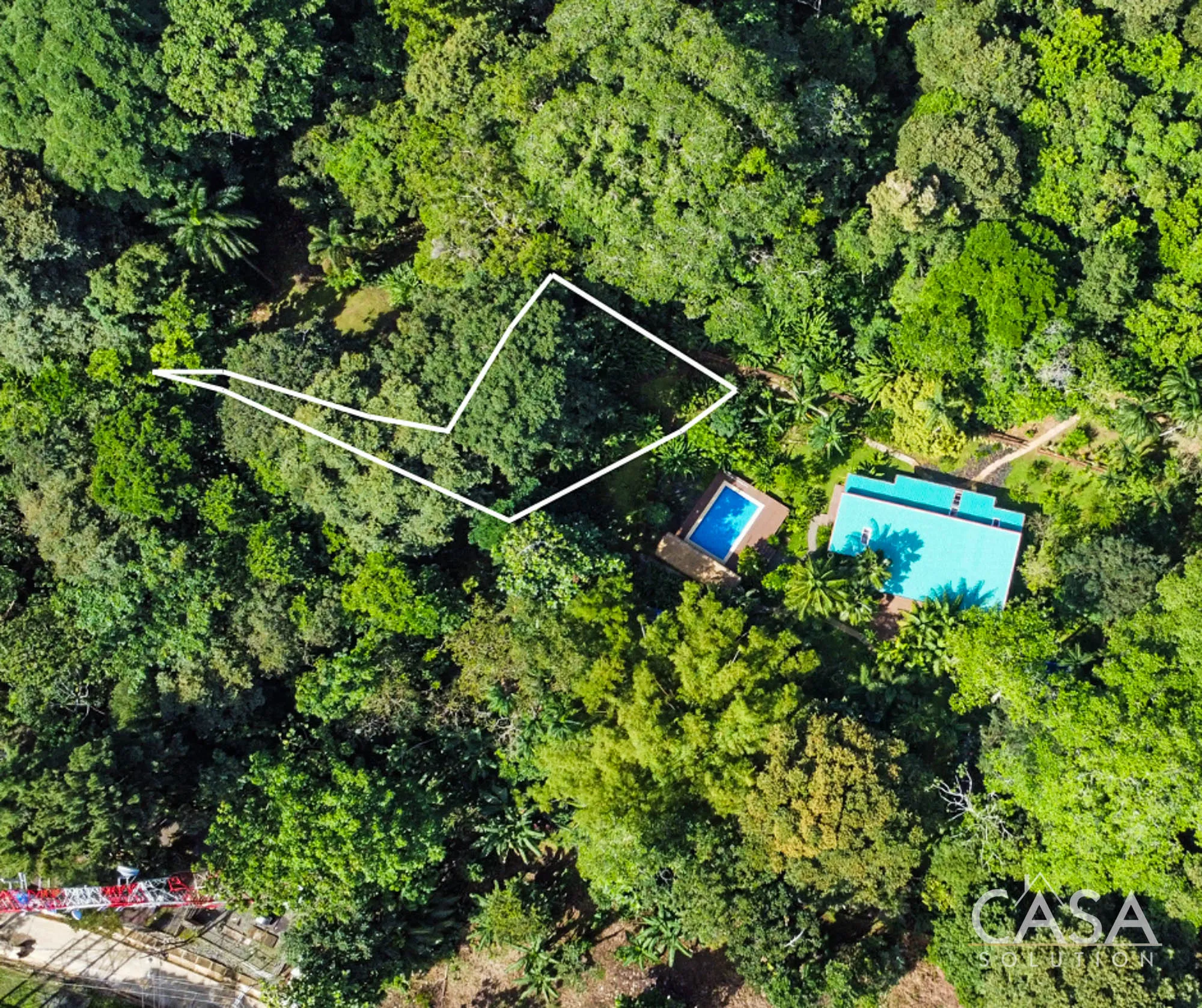 4,182 m² Lot For Sale in Isla Colón with rainforest views, easy access, and electricity – 5 minutes from Bocas Town