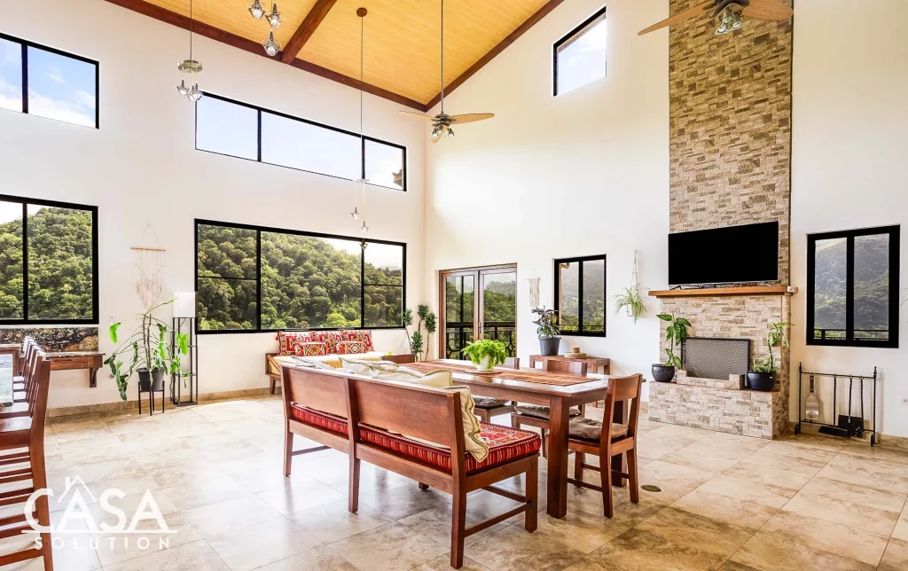 Stunning mountain view home for sale in El Salto, Boquete